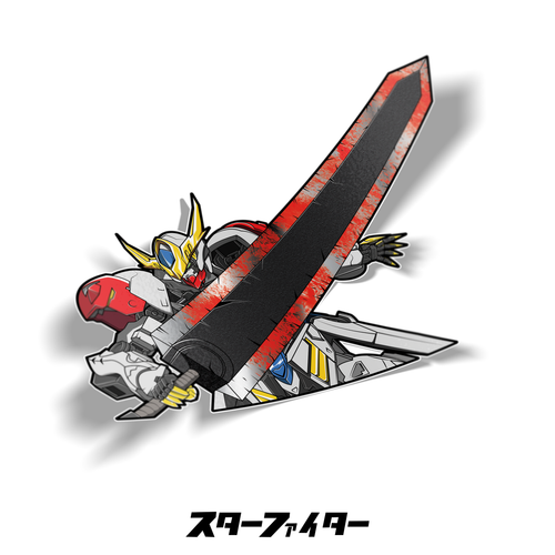 Barbatos X Berserk Sticker